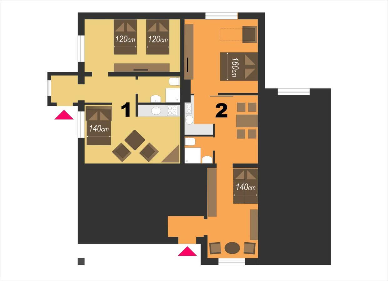 Apartamenty Jja Krynica Zdroj Eksteriør billede